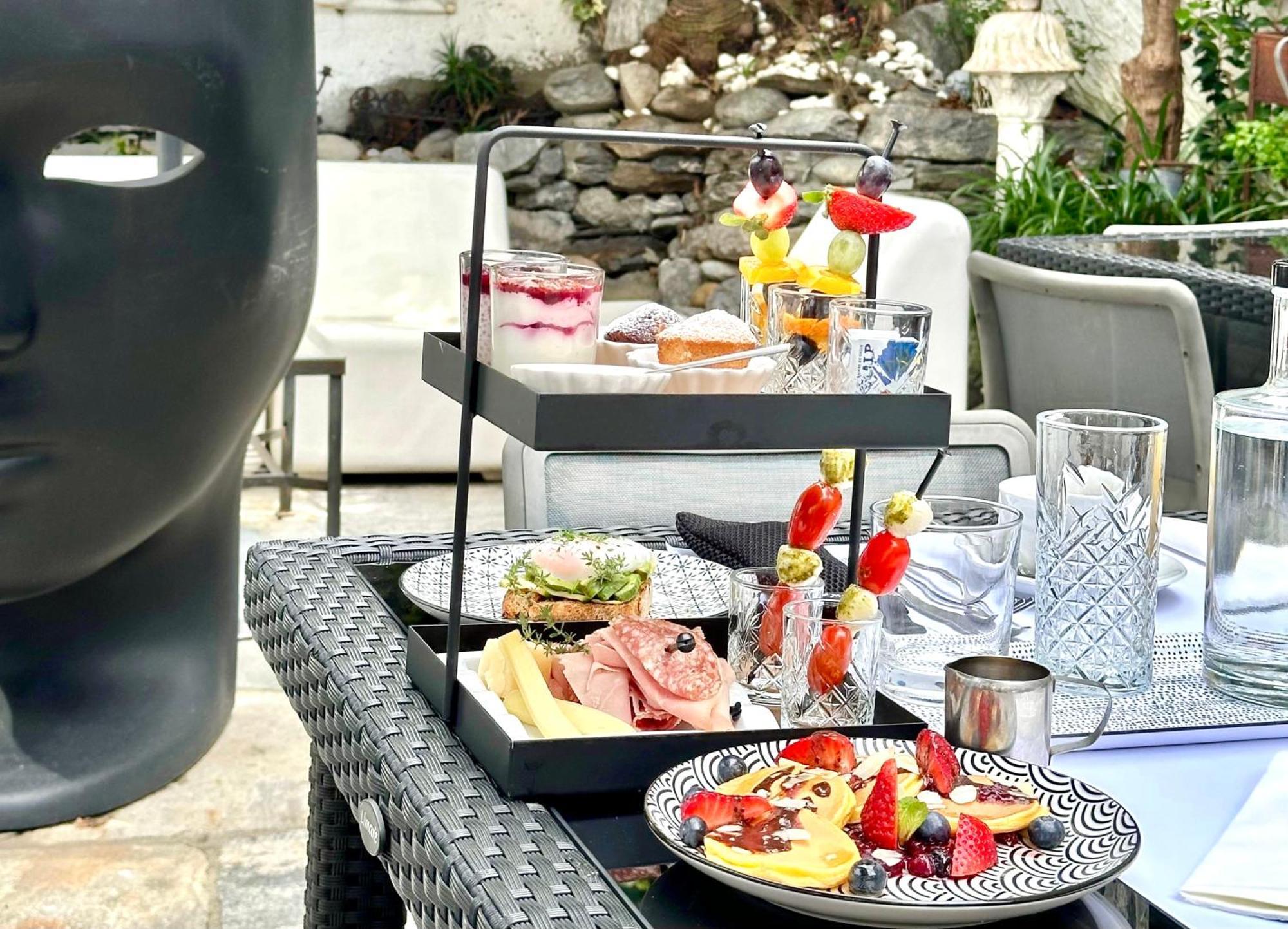 Caffe Dell'Arte Boutique Rooms Locarno Exterior foto